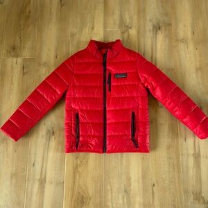 Vineyard Vines Red Puffer Jacket for Kids